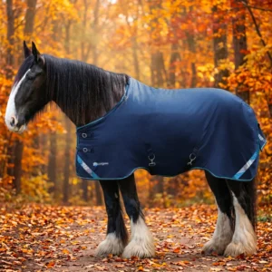 Draft Horse Blanket Blue